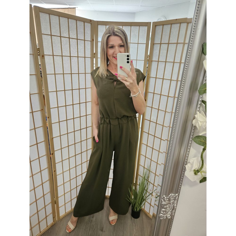 Khaki overál