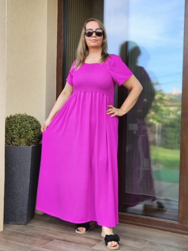Florance ciklámen nyári ruha