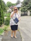 Classis Marcella virágos alkalmi ruha