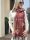 Mintás sál többféle színben